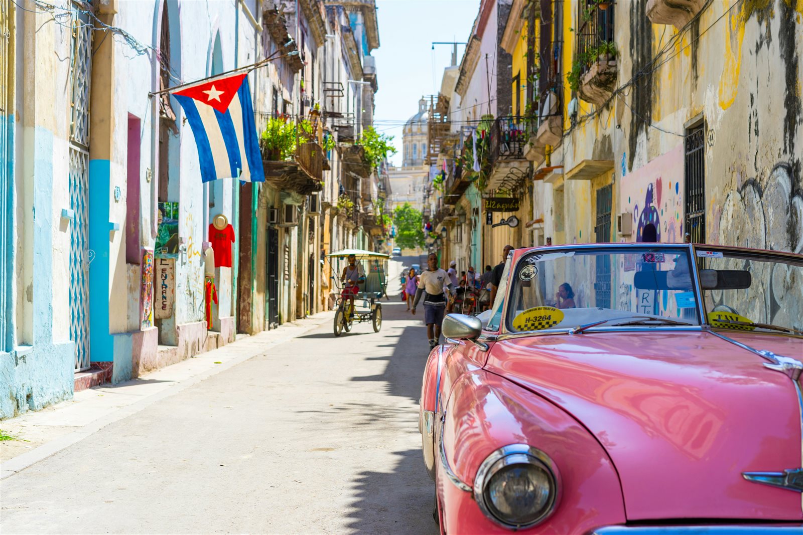 Viaje en auto clásico en La Habana